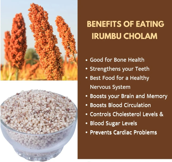 Iron Sorghum Coconut Puttu Flour
