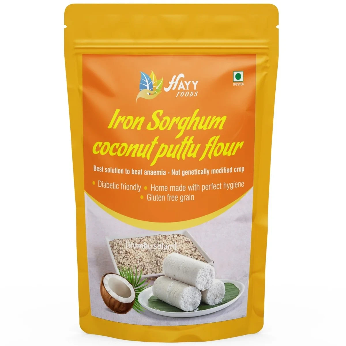 Iron Sorghum Coconut Puttu Flour