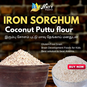 Iron Sorghum Coconut Puttu Flour