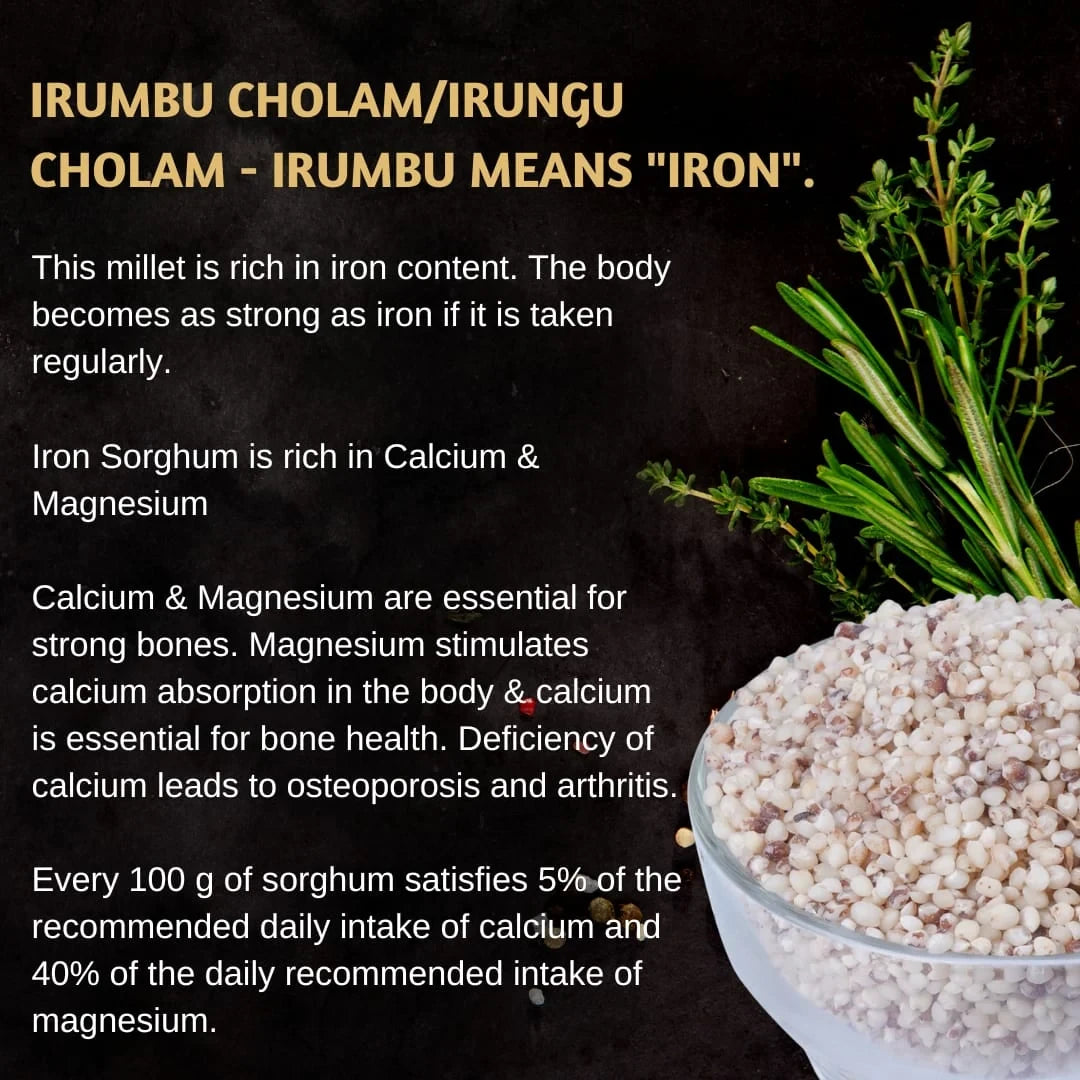 Iron Sorghum Coconut Puttu Flour