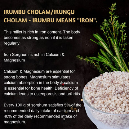 Iron Sorghum Coconut Puttu Flour