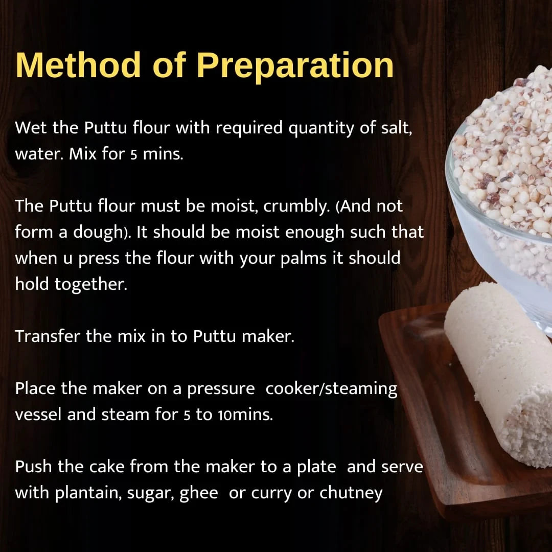 Iron Sorghum Coconut Puttu Flour