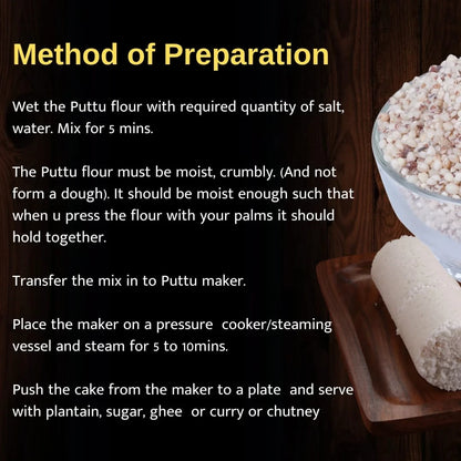 Iron Sorghum Coconut Puttu Flour