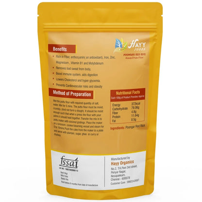 Poongar Rice Puttu flour flour