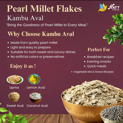 Kambu Bajra Flakes (Aval)