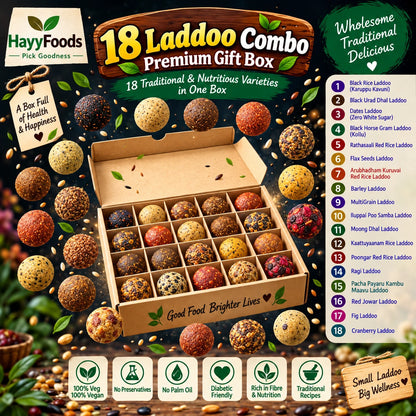 Assorted Laddoo Gift Box � 18 Varieties