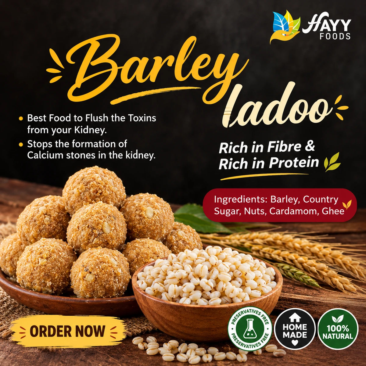 Barley Laddoo