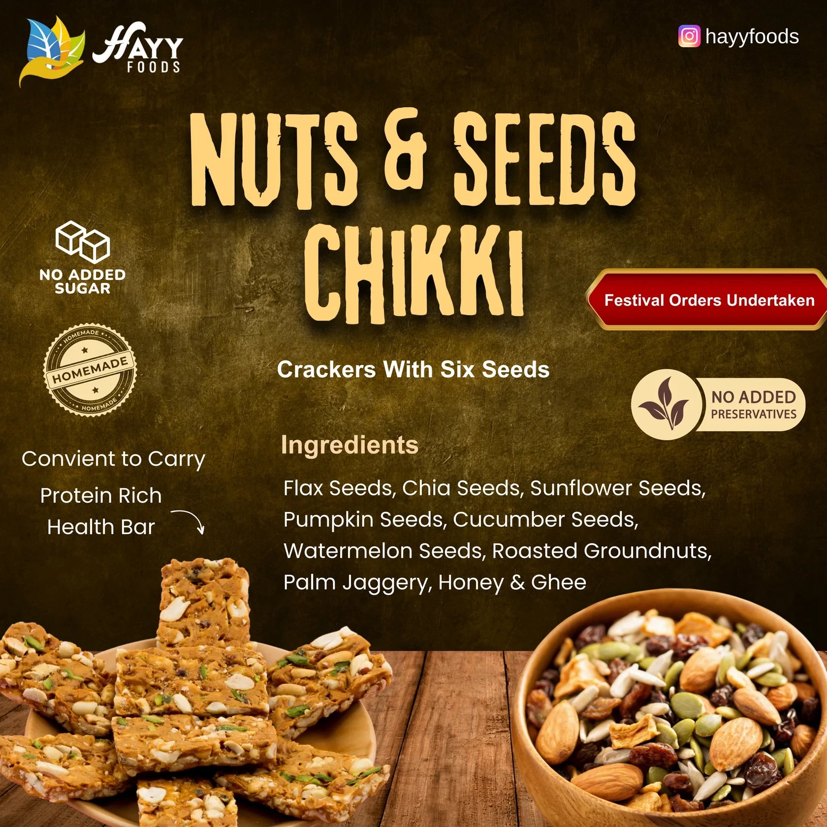 Nuts Seeds Chikki