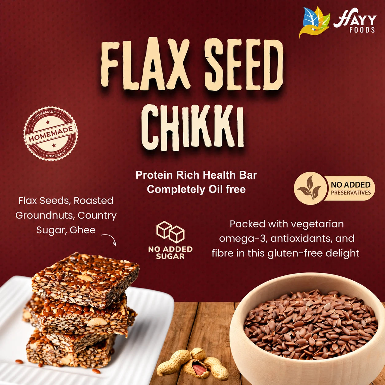 Flax Seeds Chikki