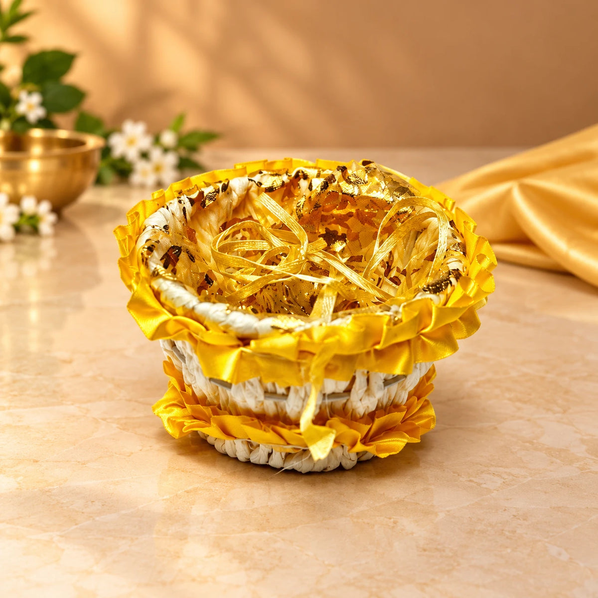 Potli Gift Basket - Net (Round)