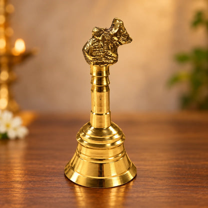 Traditional Brass Nandi Pooja Bell