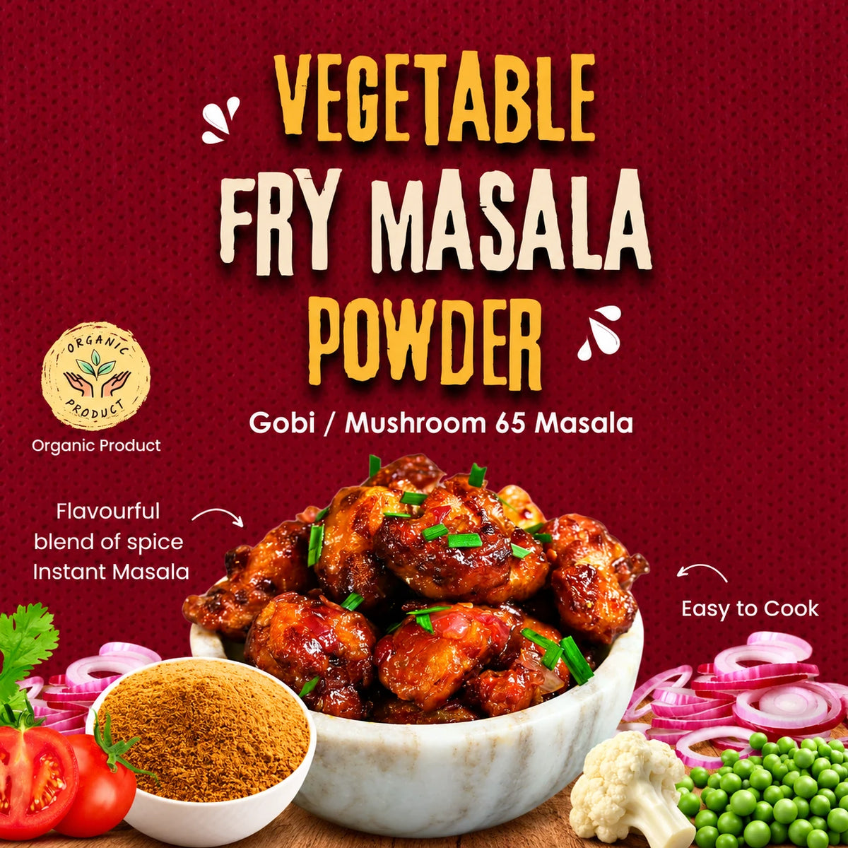 Vegetable Fry Masala Powder