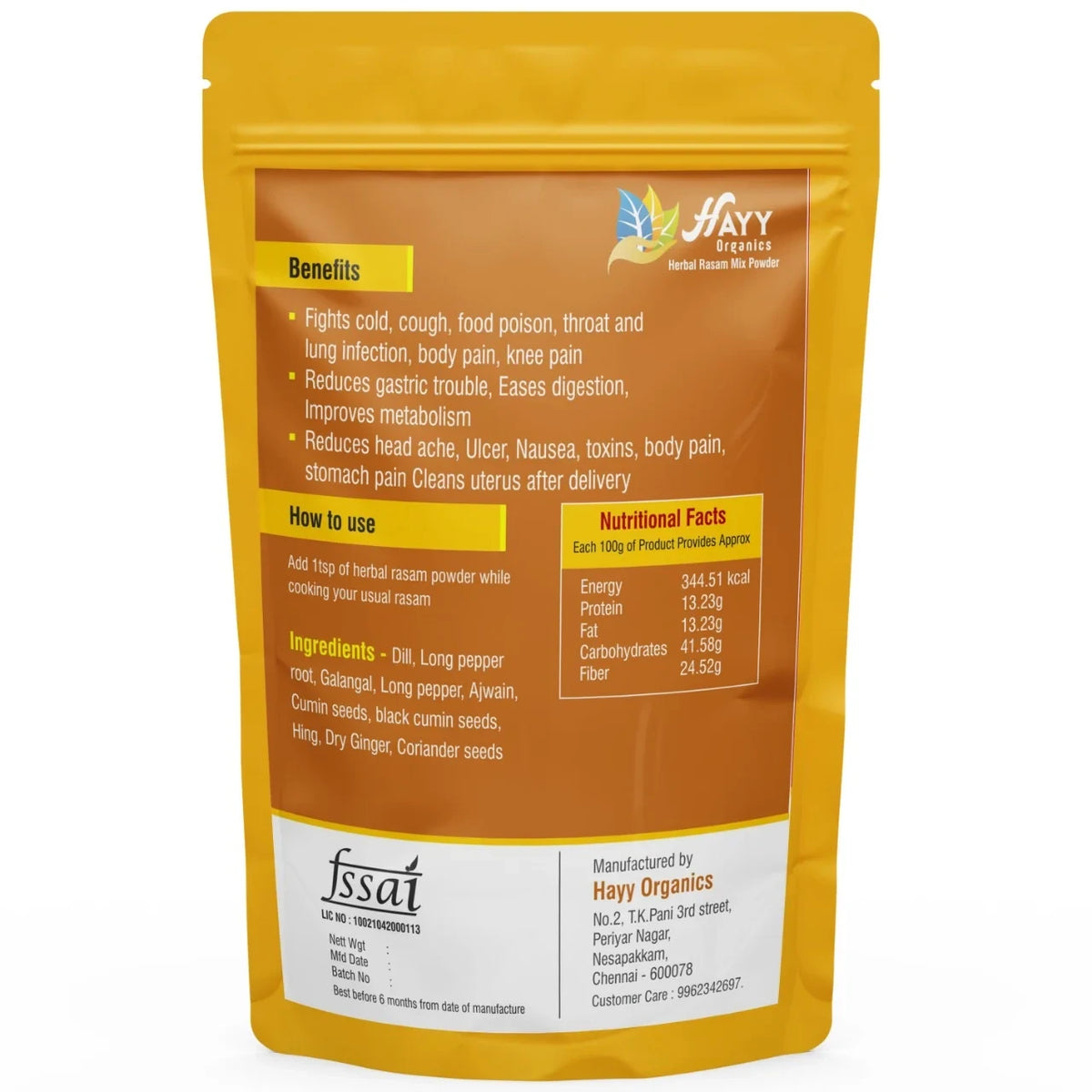 Herbal Rasam Mix Powder