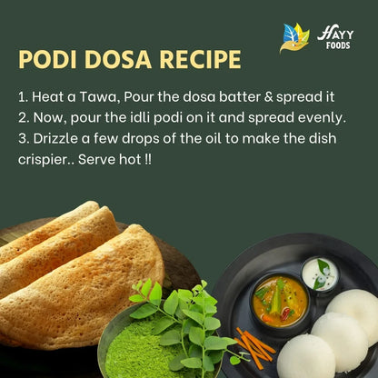 Curry Leaves Idli Podi