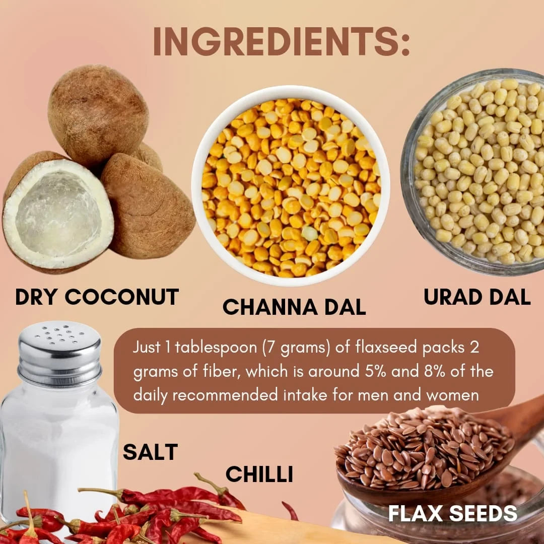 Flax Seed Idli Podi