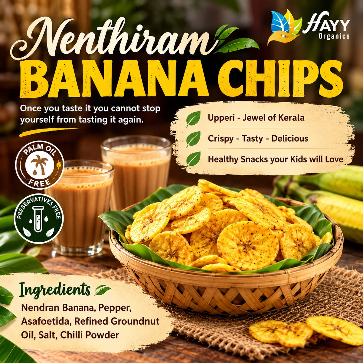 Nendhram Banana Chips