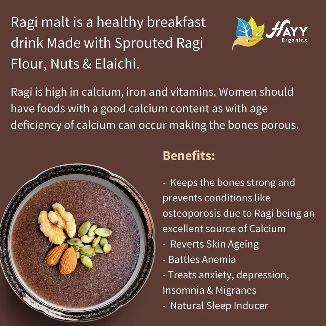 Sprouted Ragi Malt