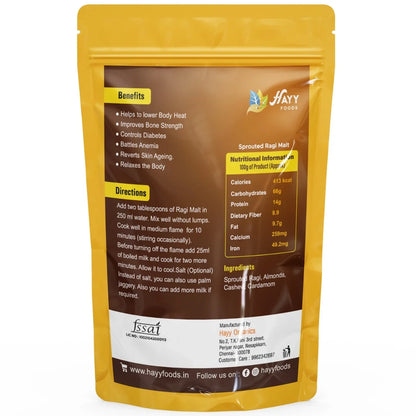 Sprouted Ragi Malt