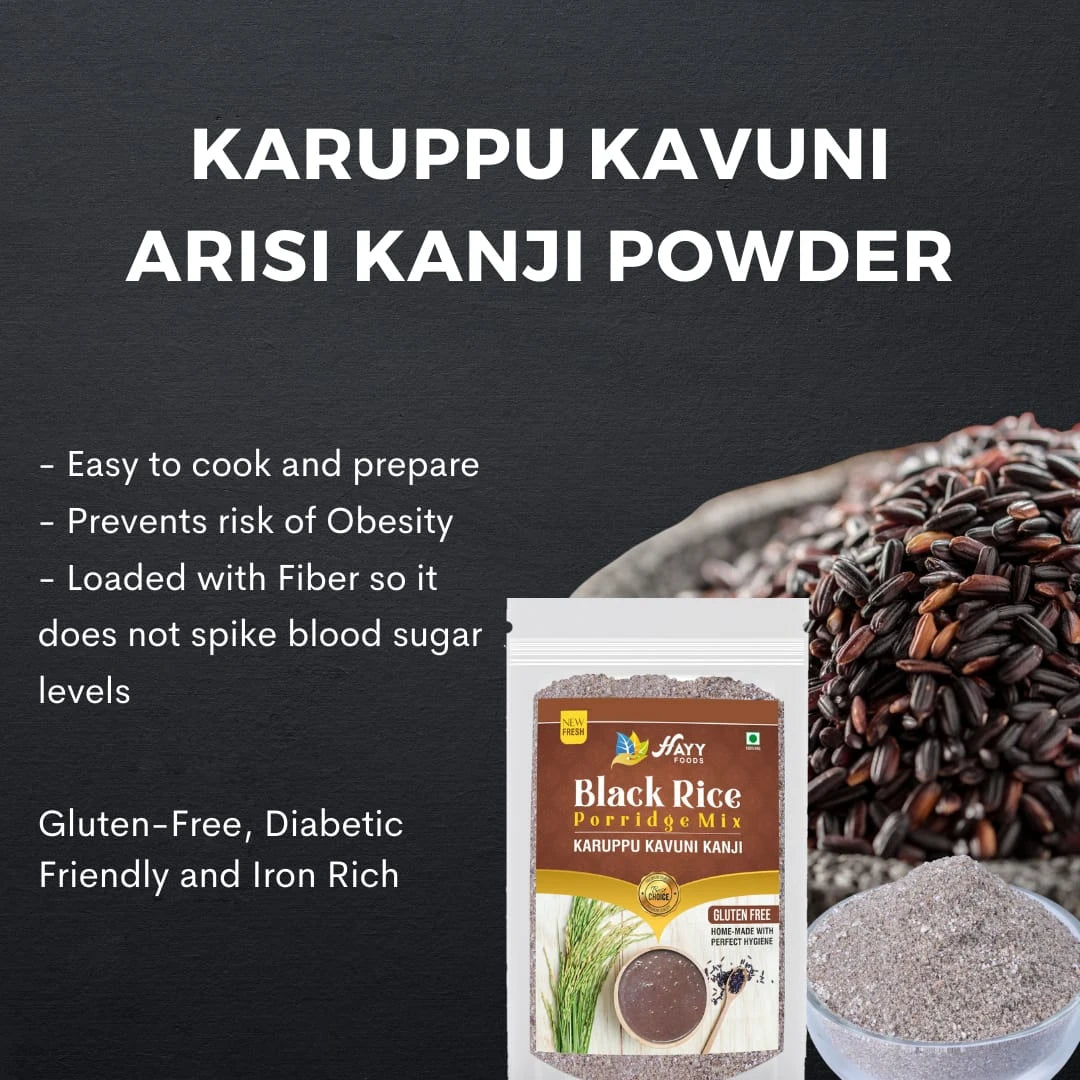 Black Rice Porridge Mix
