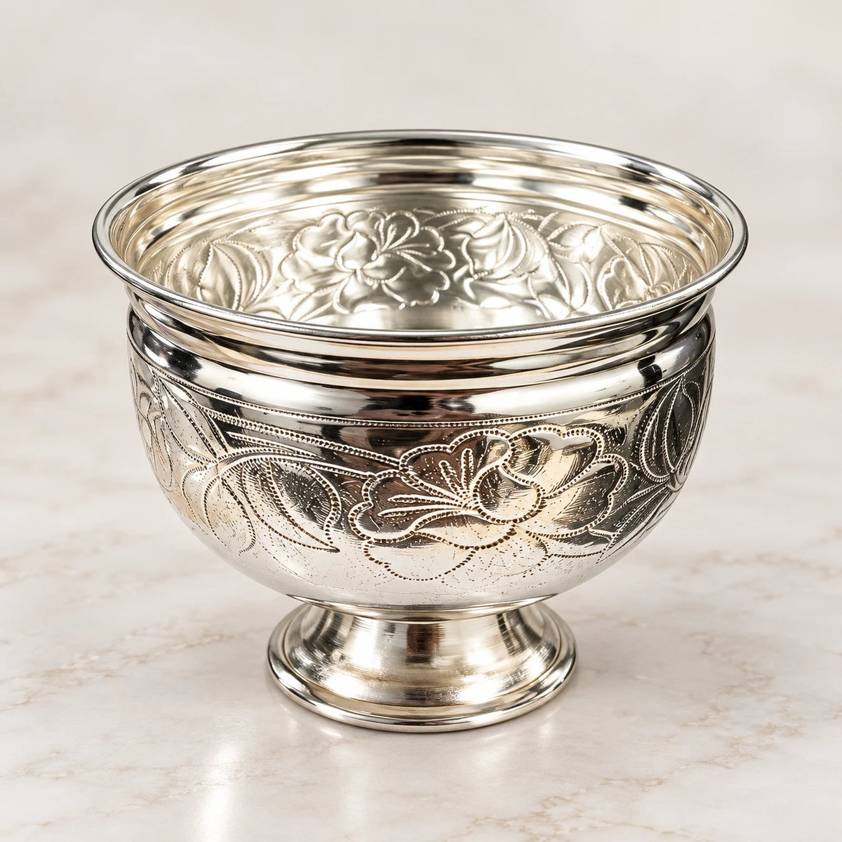 German Silver Sandal Bowl