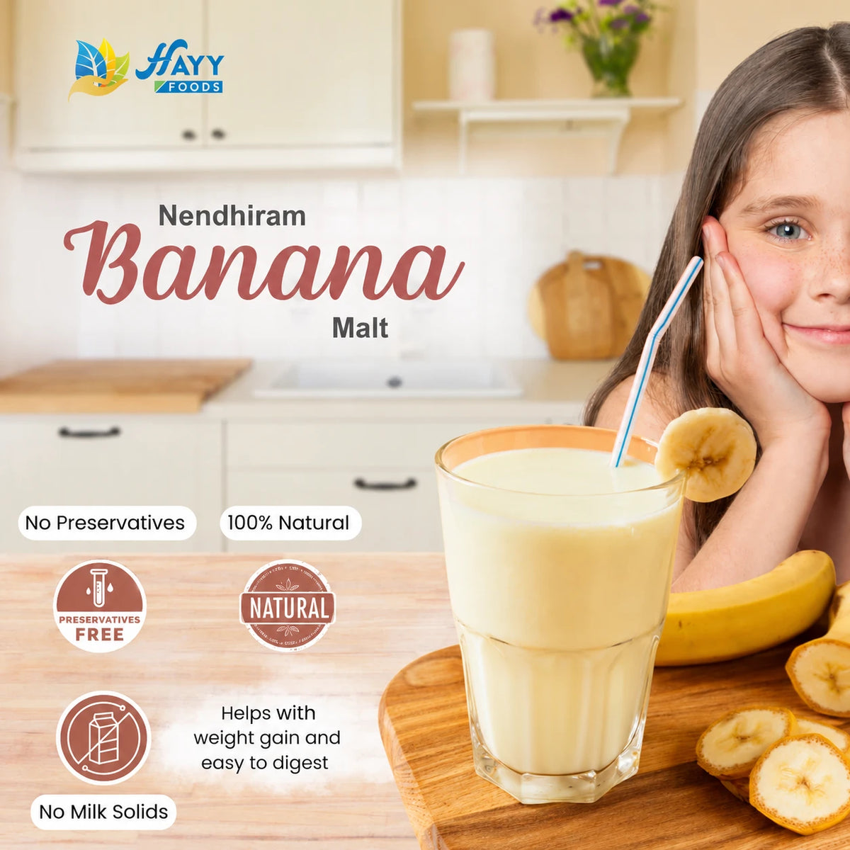 Nendhran Banana Malt