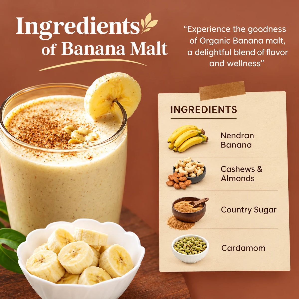 Nendhran Banana Malt