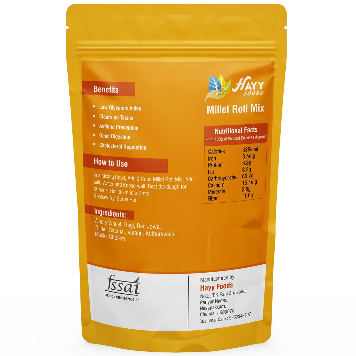 Millet Roti Mix