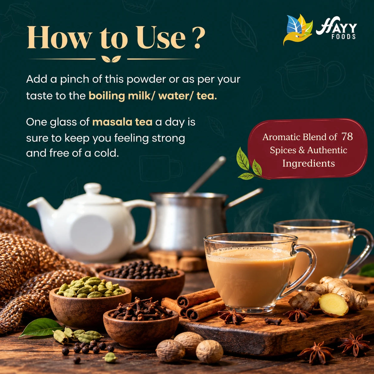 Chai Masala Powder - Tea Masala