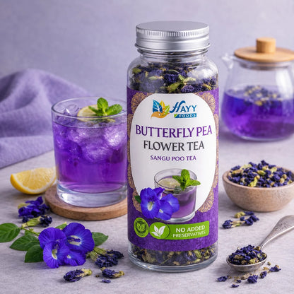 Butterfly Pea Flowers - Dried Sangu Poo Tea