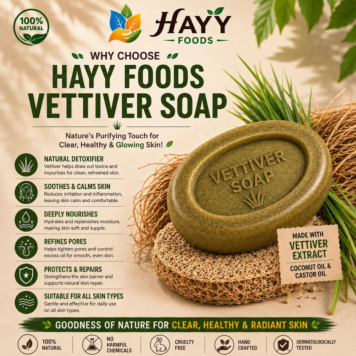 Vettiver Soap