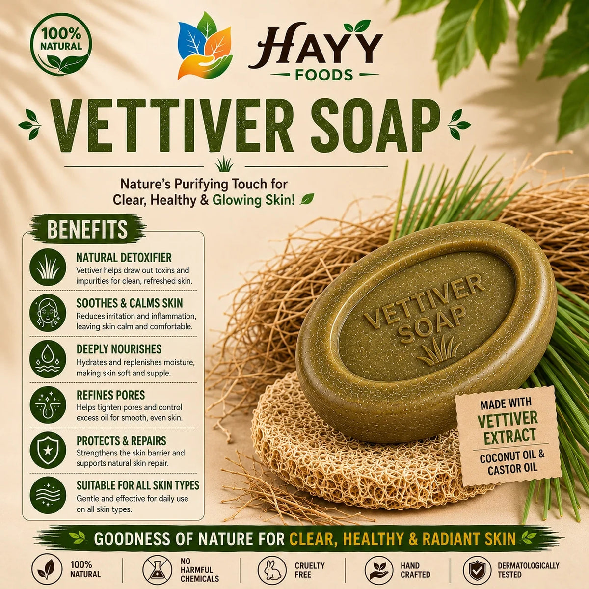 Vettiver Soap