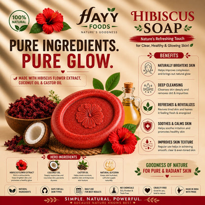 Hibiscus Soap