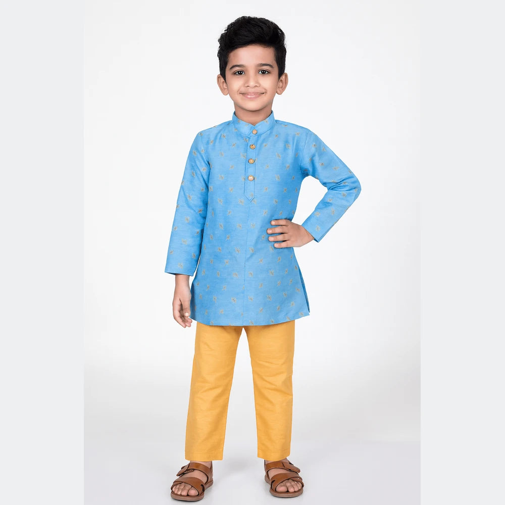 Boys Blue sandal Kurta Pajama KP105
