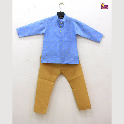 Boys Blue sandal Kurta Pajama KP105