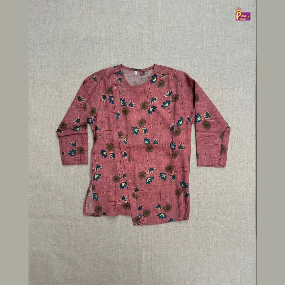 Boys Kurta Pajama in Dust Pink KP027