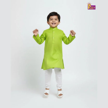 Boys Kurta Pajama in Green KP206