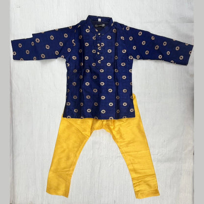 Boys Navy Kurta Pajama KP195