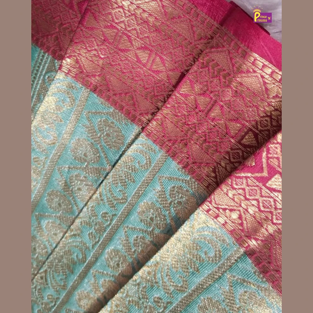 Halter Neck Pattu Pavadai for Girls | Diwali & Festive Wear PPP2194