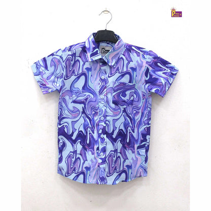 Kids Blue Trendy shirt ST210