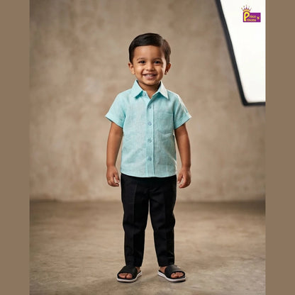 Kids Cotton Plain half Sleeve shirt ST072