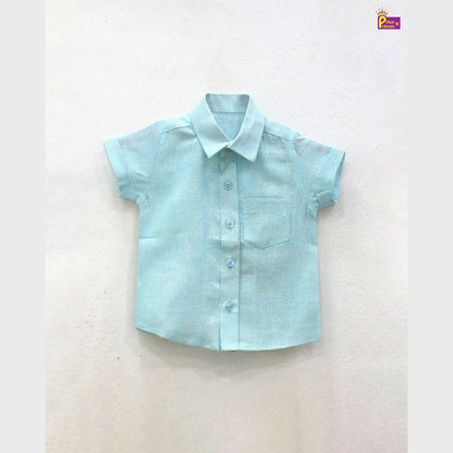 Kids Cotton Plain half Sleeve shirt ST072