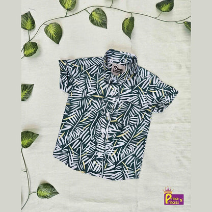 Kids Green Trendy shirt ST208