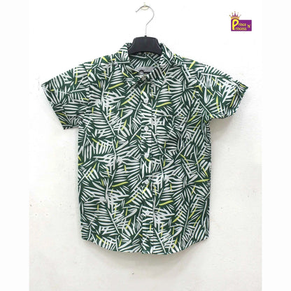Kids Green Trendy shirt ST208