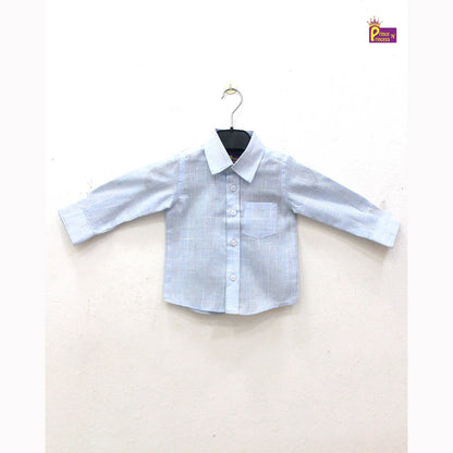 Kids Ice blue Full Sleeve shirt ST071