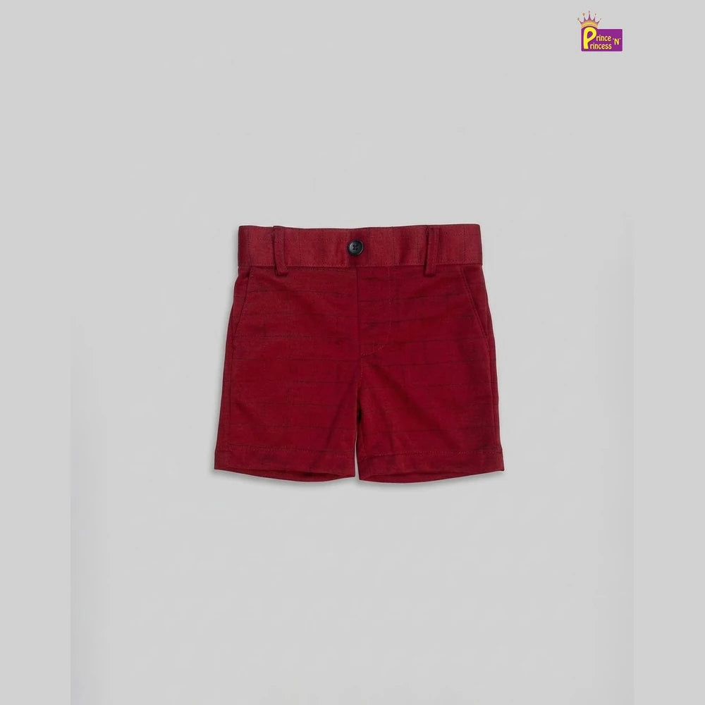 Kids Lycra Trousers in Maroon SH031