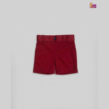 Kids Lycra Trousers in Maroon SH031