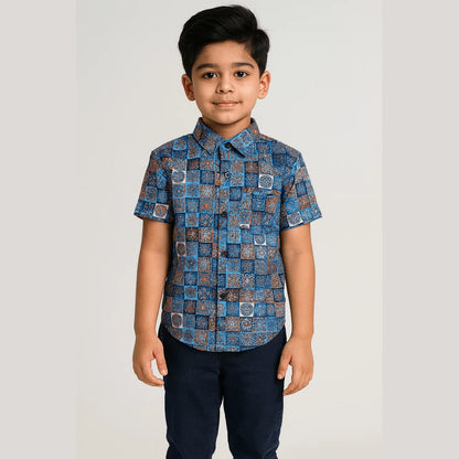 Kids Rama Blue Trendy shirt ST207