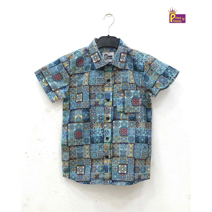 Kids Rama Blue Trendy shirt ST207