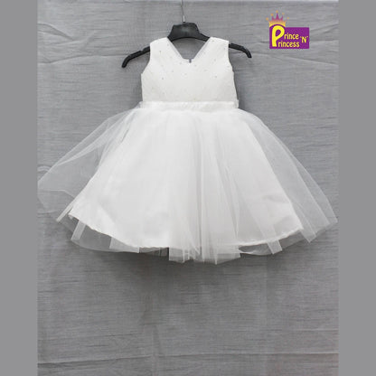Kids White Festival Gown WGF004