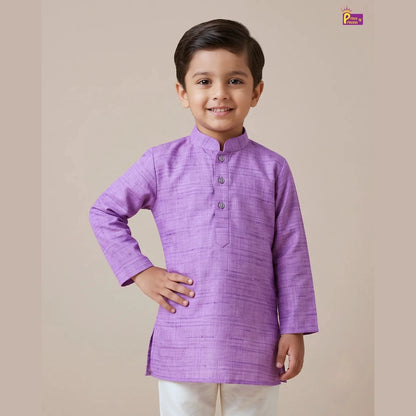Lavender Boys Kurta Set | Indian Traditional & Festive Wear KP178